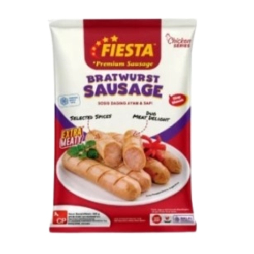 

FIESTA BRATWURST SAUSAGE 300GR
