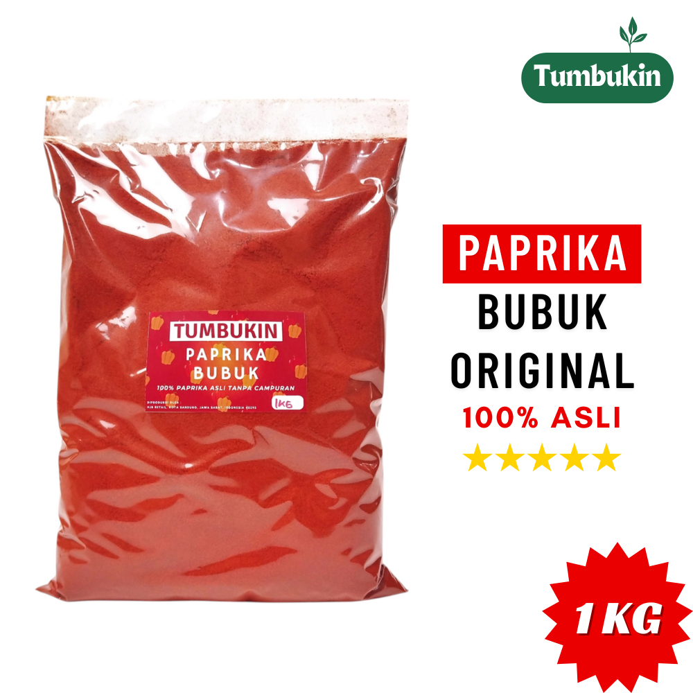 

TUMBUKIN Paprika Bubuk Grade A+ / Paprika Powder 1Kg