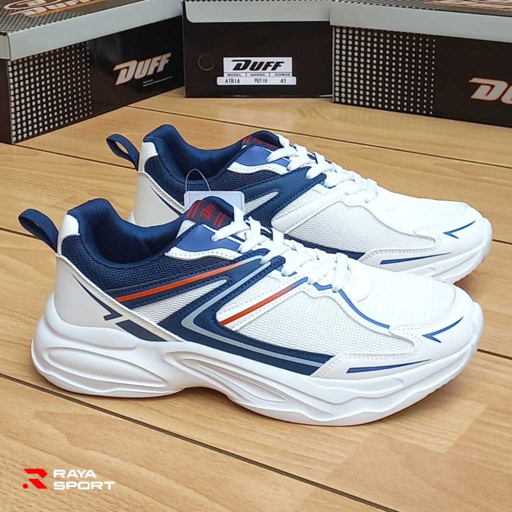 DUFF ATRIA PUTIH | SEPATU CASUAL SNEAKERS DEWASA