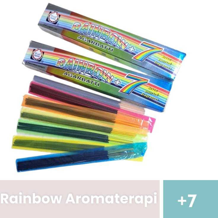 Bukhur Rainbow 7+ Bukhur Agarbatti buchur Lidi Dupa Lio Lidi/dupa Hio