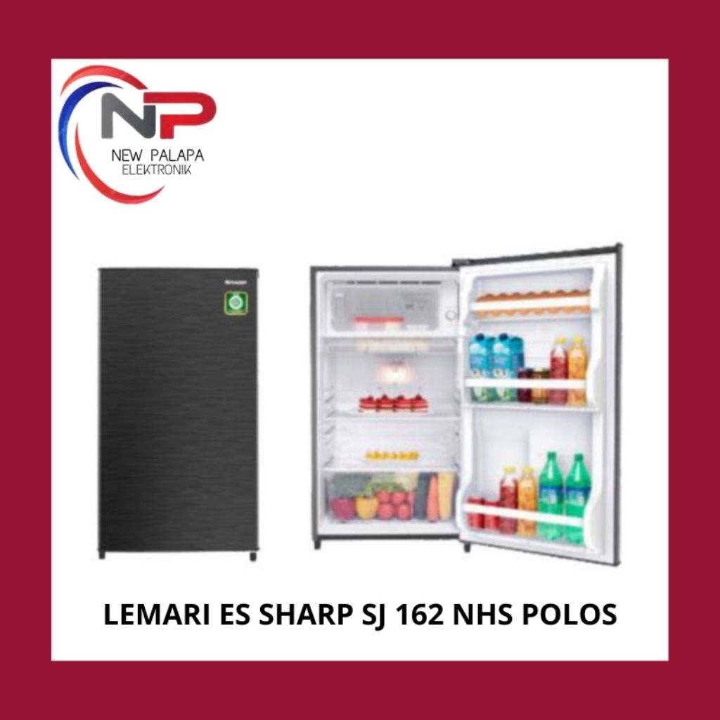 LEMARI ES SHARP SJ-N162N-HS LEMARI ES SHARP 1 PINTU