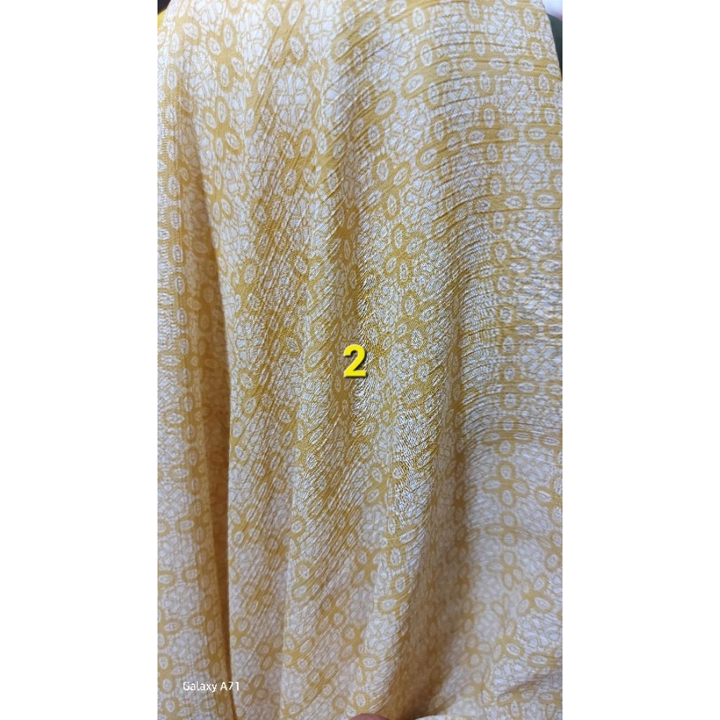 Kain chiffon ceruty,bahan sifon motif murah meriah