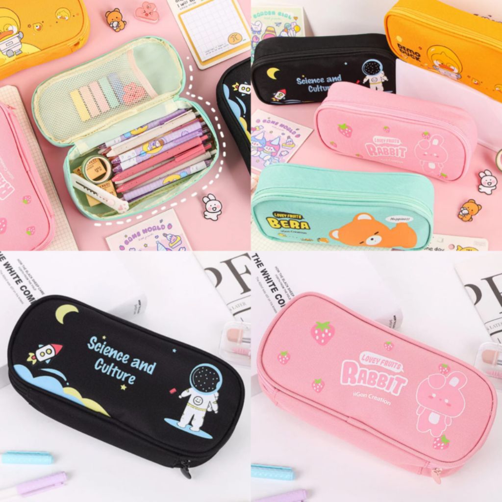 

Shaabira~Tempat pensil resleting karakter