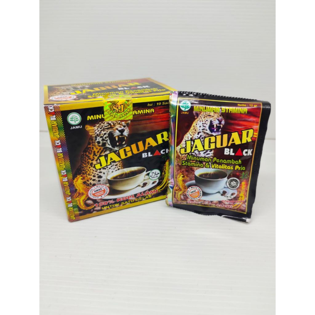 

jaguar minuman sachet