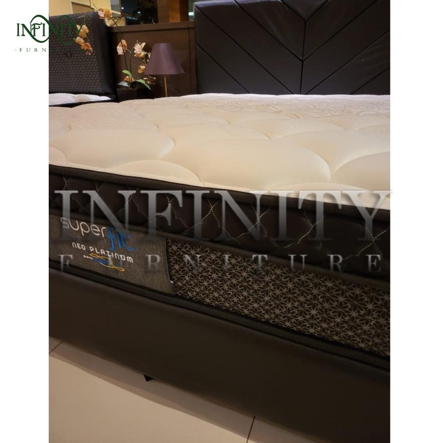 Comforta Super Fit Spring Bed Set Kasur Neo Platinum