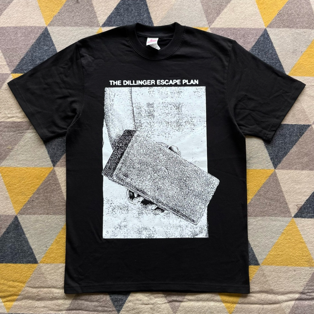 Kaos Band THE DILLINGER ESCAPE PLAN Tag Stitch Supply Heavy Cotton 16s