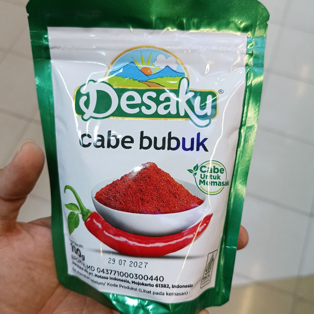

Desaku Cabe Bubuk (100 Gr) / Bks