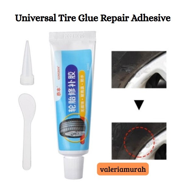 Universal Tire Glue Repair Adhesive | 30Ml lem tambal ban lem anti bocor kit ban mobil lem body moto