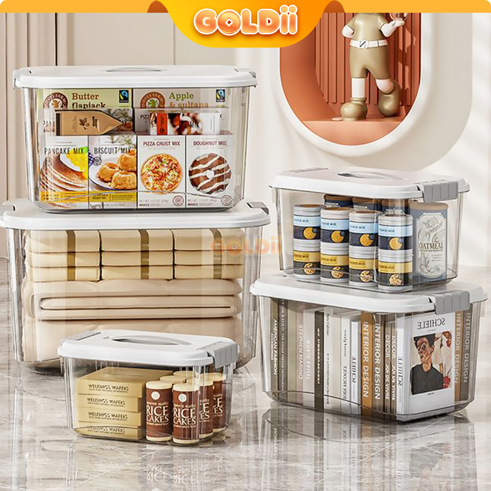 Container Box Jumbo Tempat Penyimpanan Serbaguna Storage Box Organizer Plastik Besar