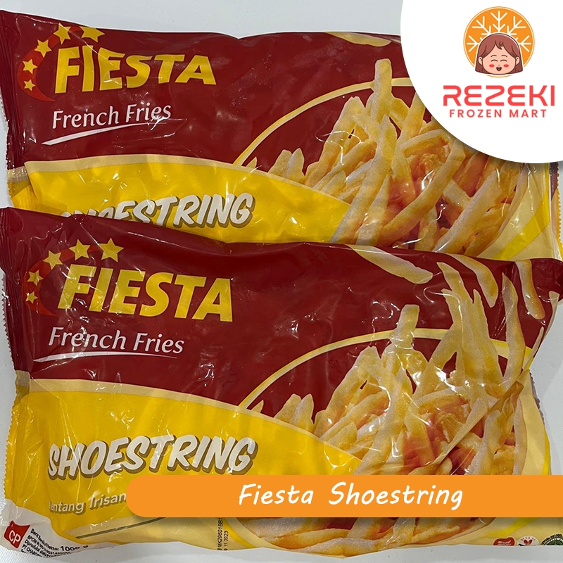 

Fiesta Shoestring 1 Kg | Kentang Goreng French Fries | Frozen Food Murah