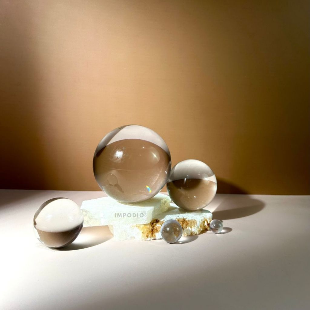 IMPODIO Bola Kristal Fotografi Super JUMBO Size - Crystal Ball Artificial Props Foto
