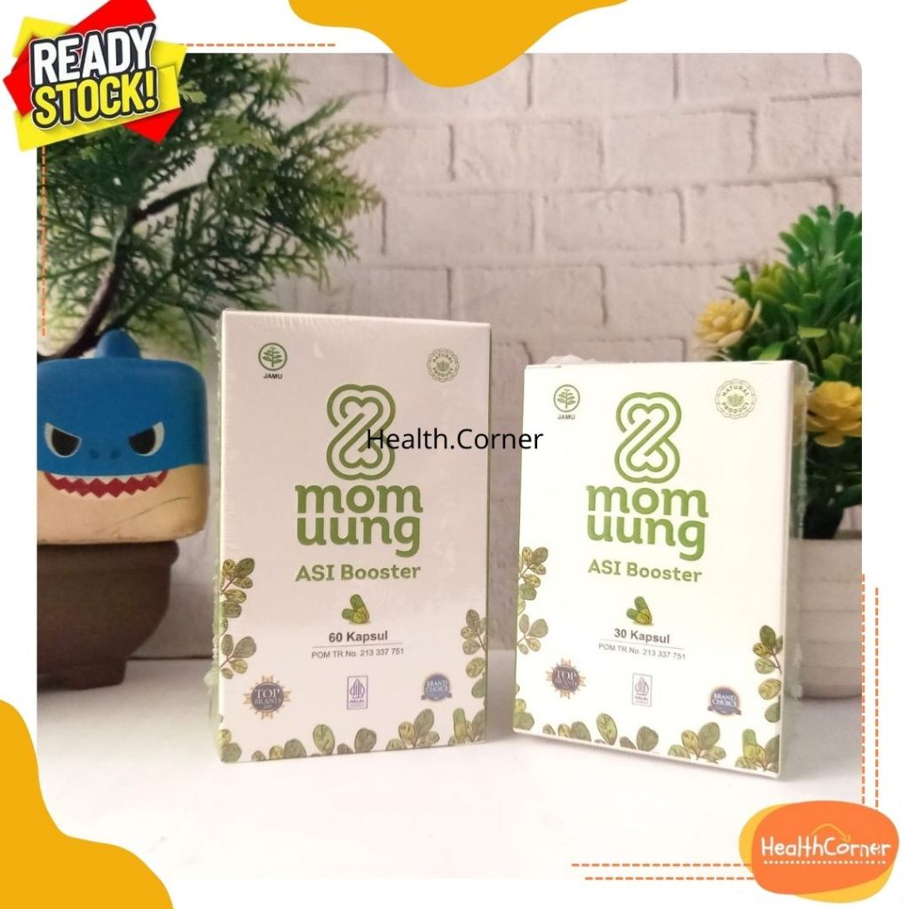 Mom Uung ASI Booster/MOMUUNG ASI BOOSTER KELORCAP MOM UUNG PELANCAR ASI IBU