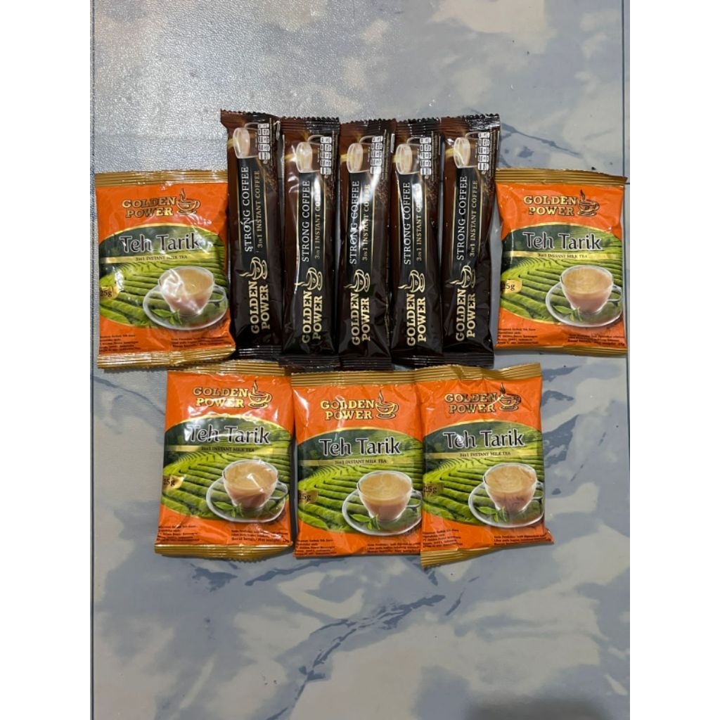 

Golden Power Strong Coffee 3in1 Instant Coffee