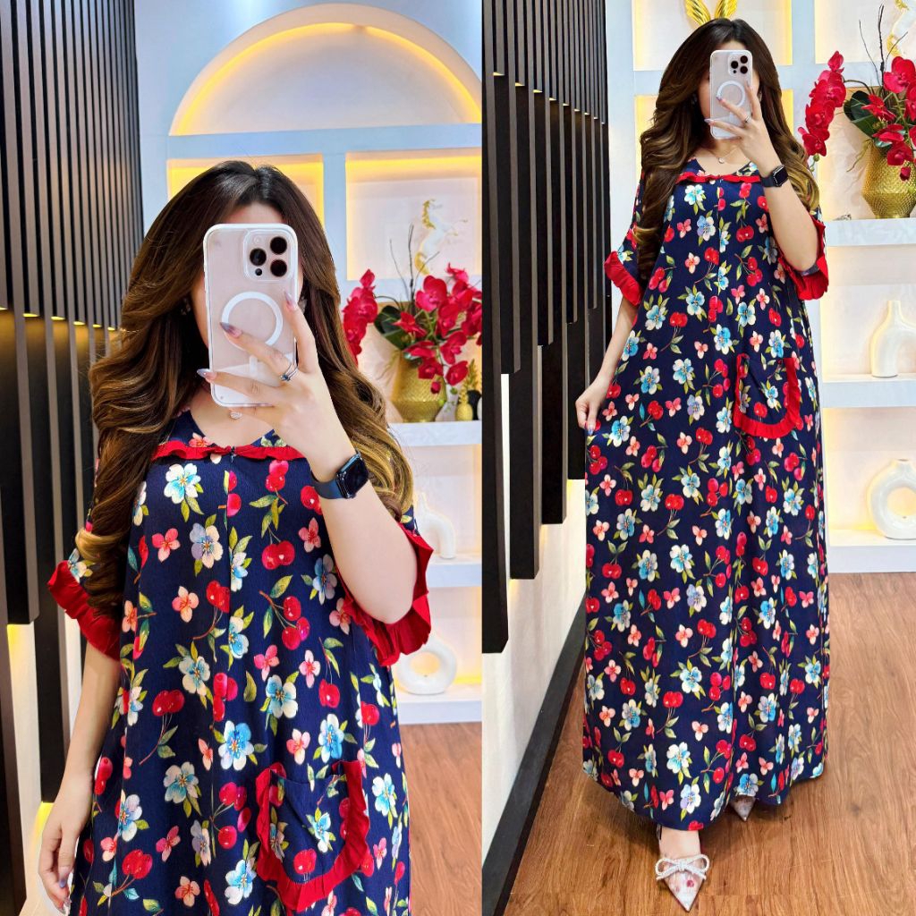 alena ruffle/dress alena ruffle/dress alena ruffle dst/alena ruffle dst/daster dst/daster kekinian/h