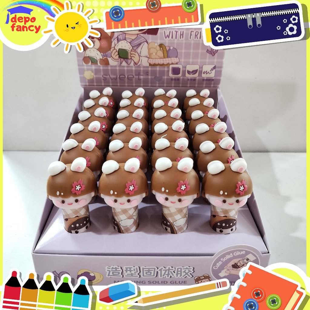 

Lem Stik Weibo WB-2963 Girl / Glue Stick / Lem Kertas / Lem Batang / Glue