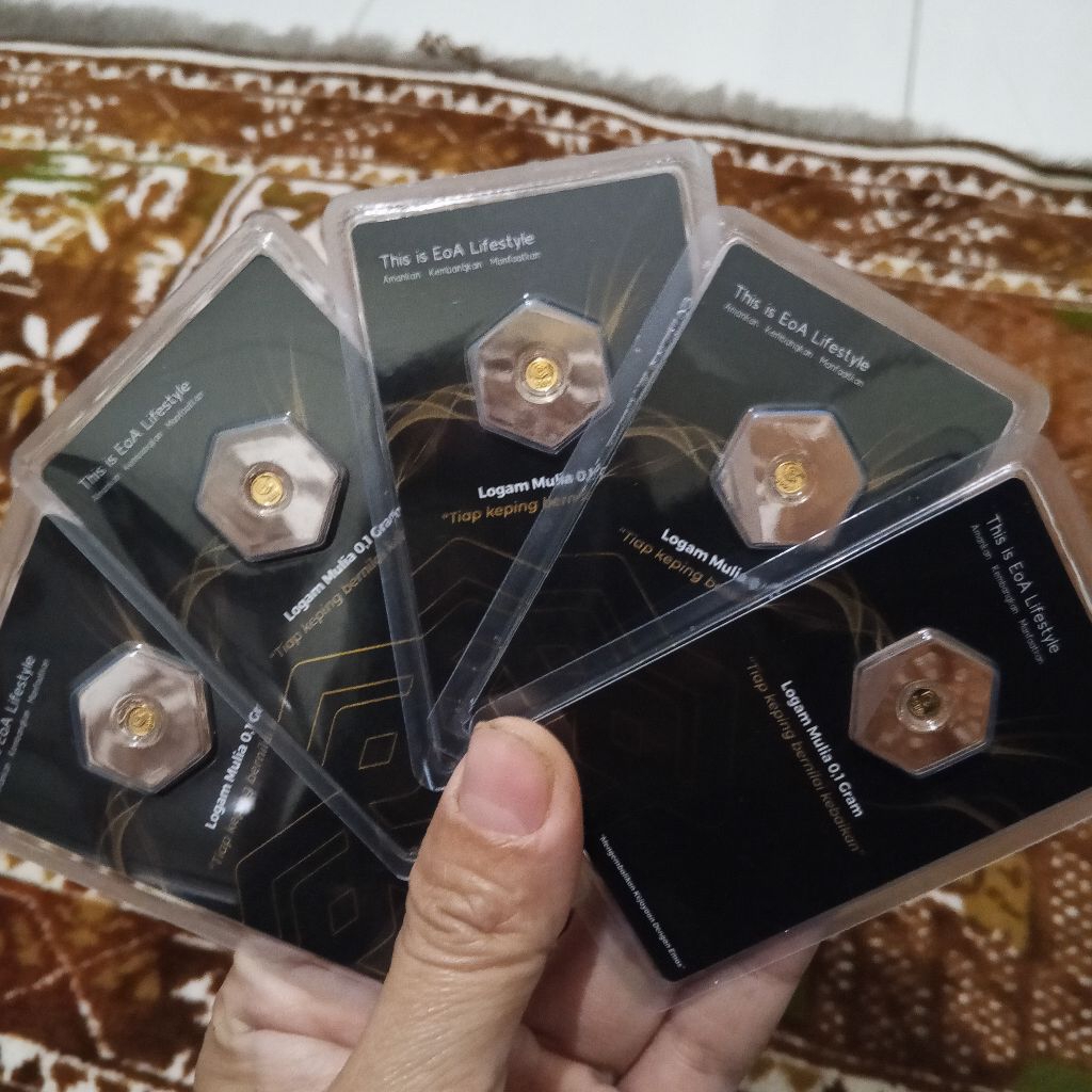 EOA GOLD 0,1 gram– Investasi Emas Berkualitas Tinggi