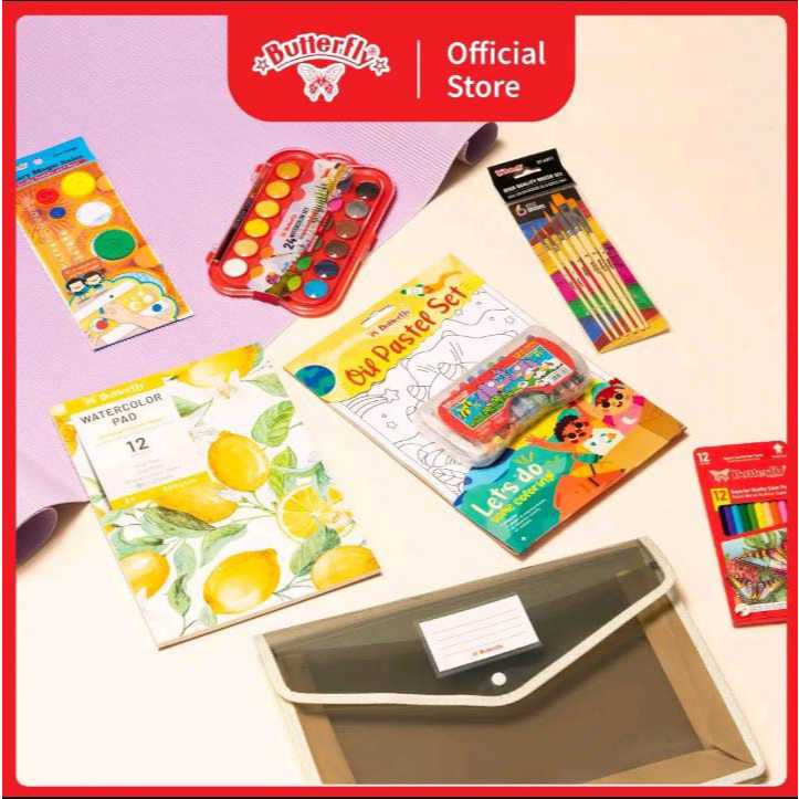 

Butterfly Deluxe Art Set