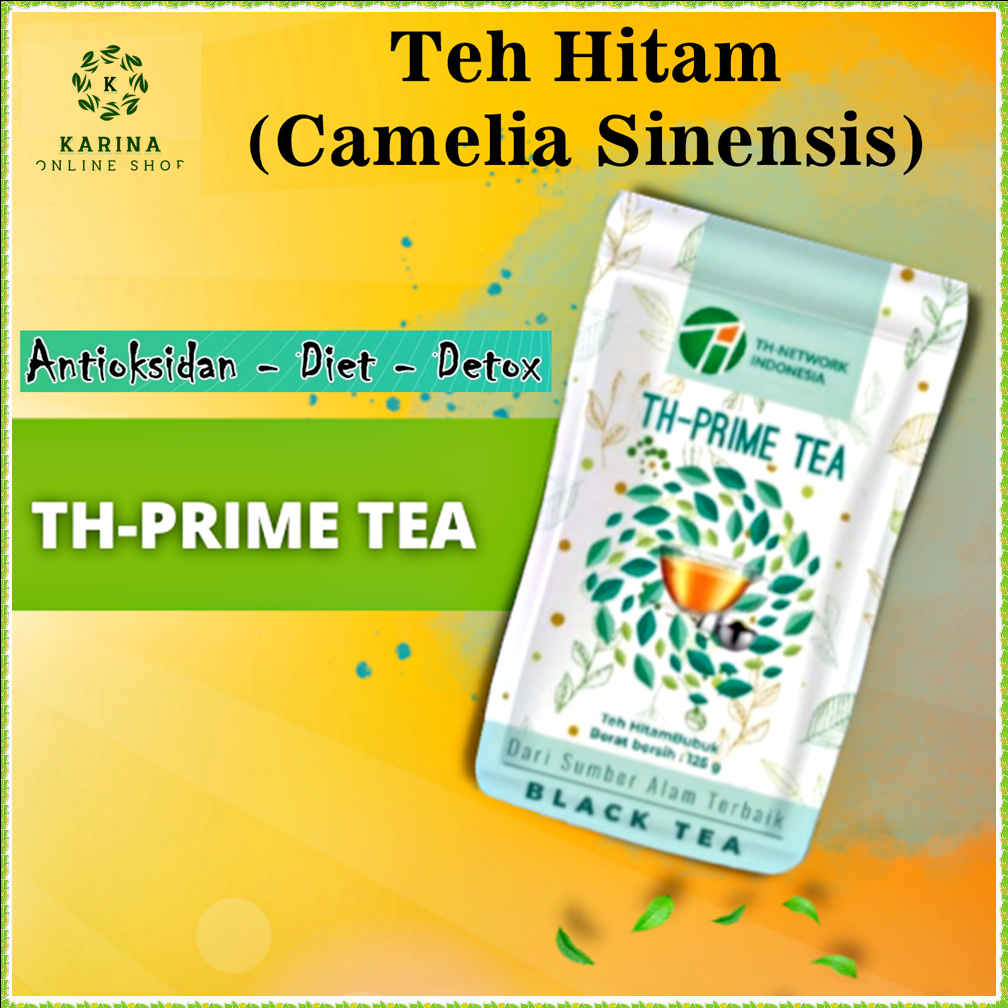 

TH Prime Tea Black Tea Camelia Sinensis 1 pouch Isi 70 Gram Teh Kesehatan Diet Detox