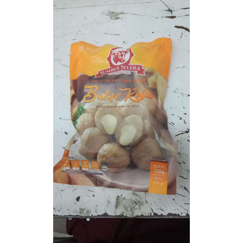 

Sumber Selera Bakso Sapi Keju 10S 300 Grams