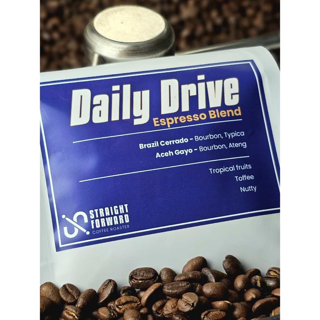 

Daily Drive (Espresso Arabica Blend) – Brazil Cerrado & Aceh Gayo Coffee