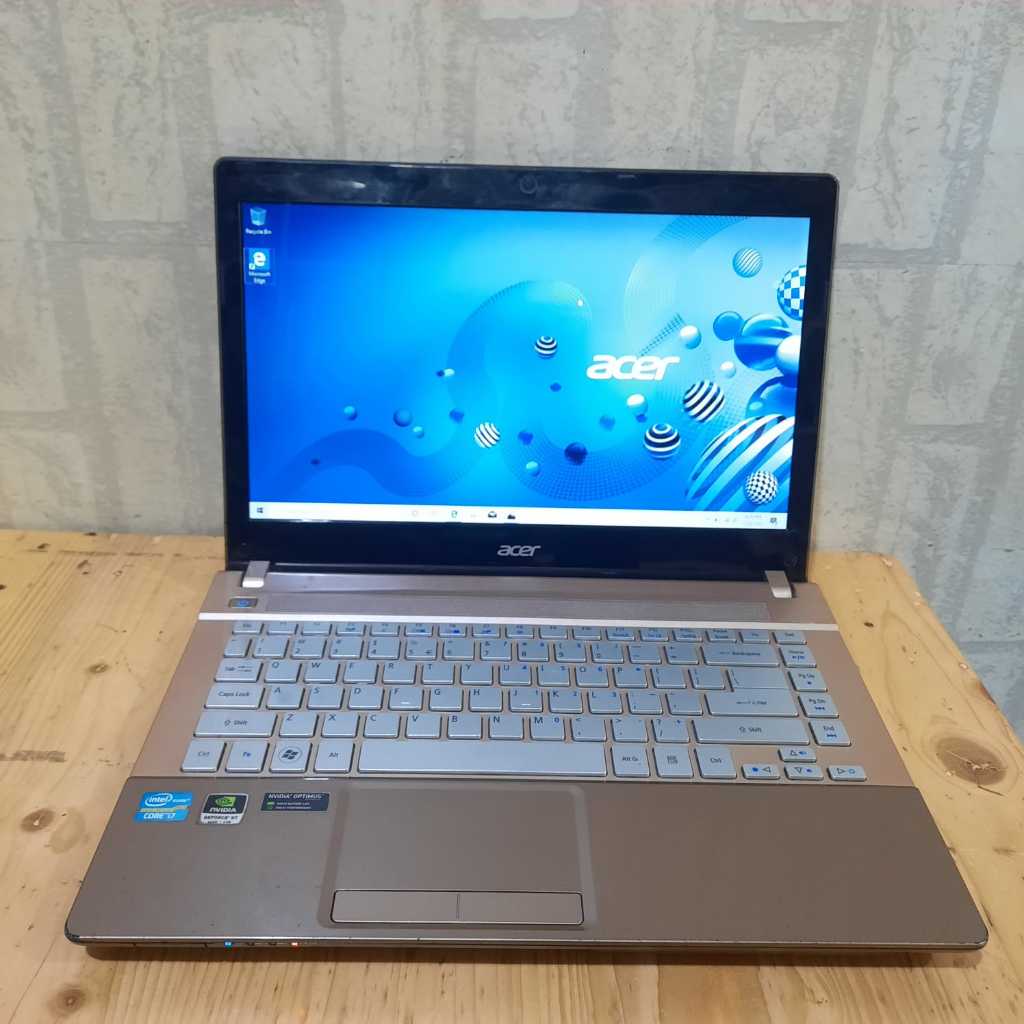 Laptop Acer V3-471G, #DualVga, Gold
