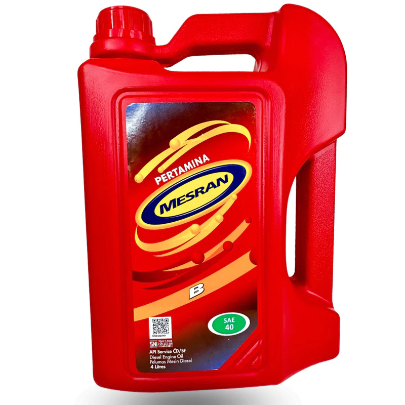 OLI PERTAMINA MESRAN B SAE 40 4 LITER