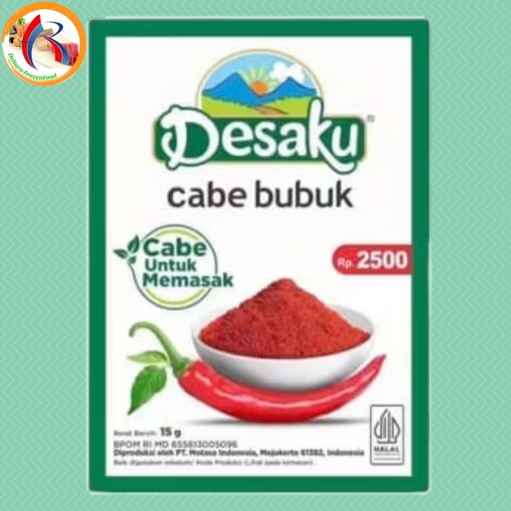 

Desaku Cabe Bubuk Per Saset 15 gr