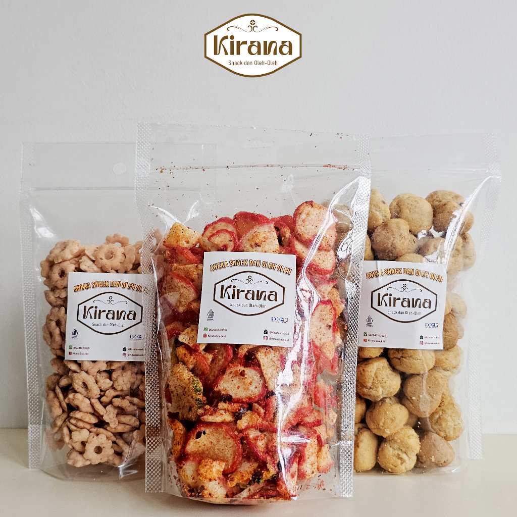 

KiranaSnackGrosir - Snack Kiloan Kerupuk Seblak Kencur 200gr - Snack Kiloan/Soes Coklat/Kembang Ribut