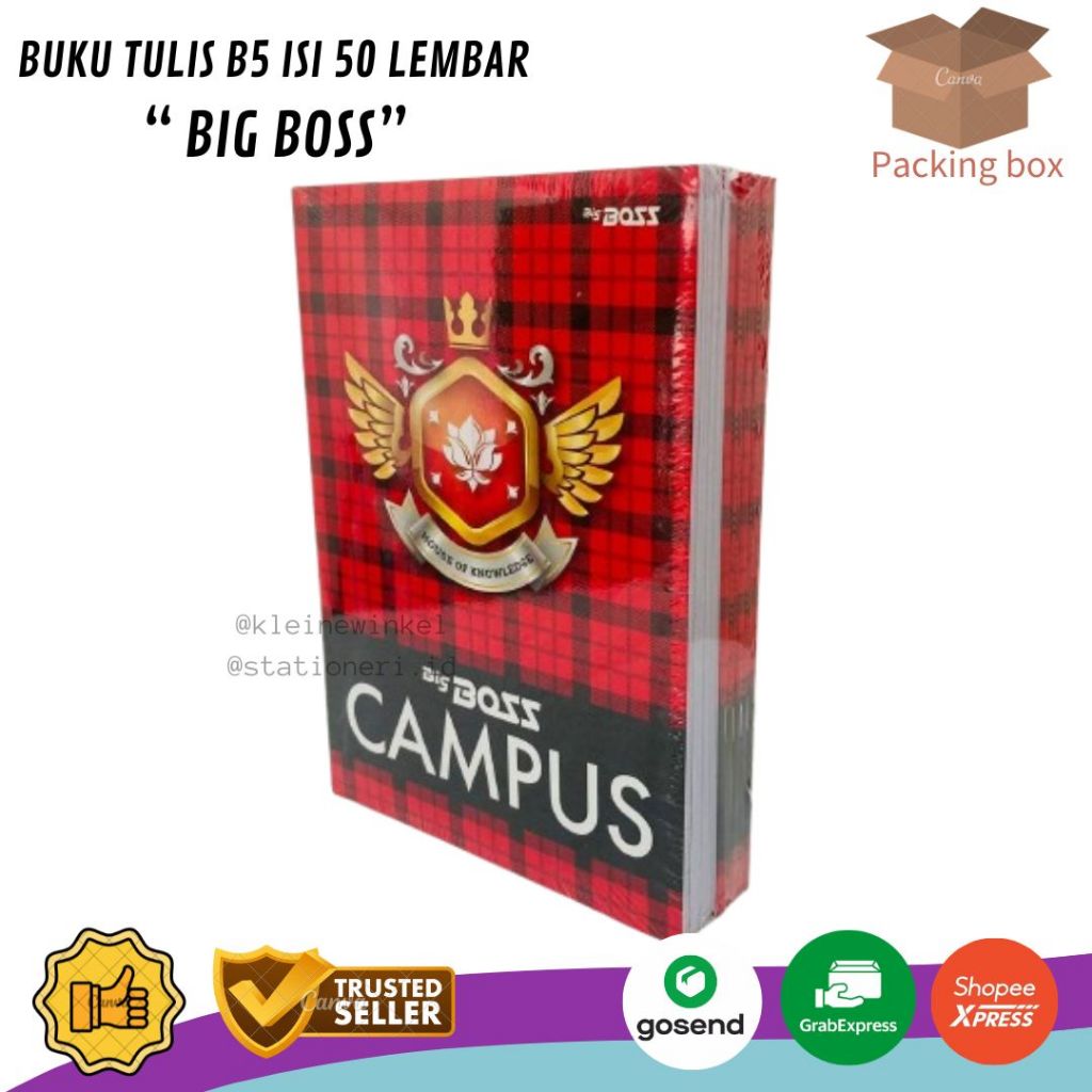 

Buku Big Boss 50 lembar Campus isi [ 10 PCS ]