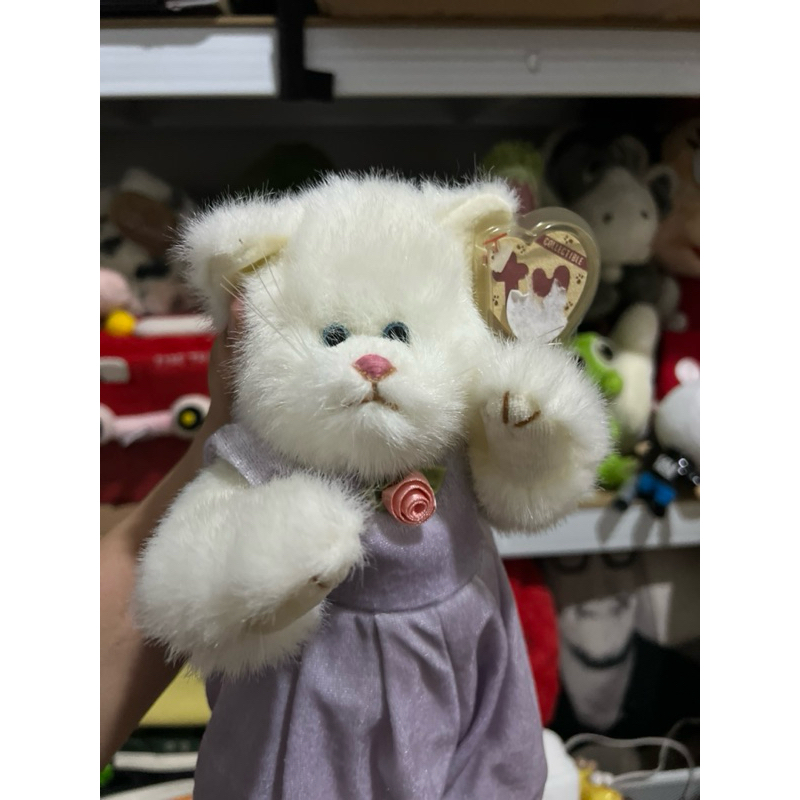 Boneka kucing bulu classic brand TY new tag / boneka kucing cantik