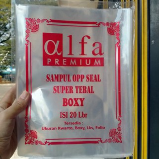 

20 lembar Sampul plastik buku campus buku boxy B5 Sampul Plastik Alfa tebal