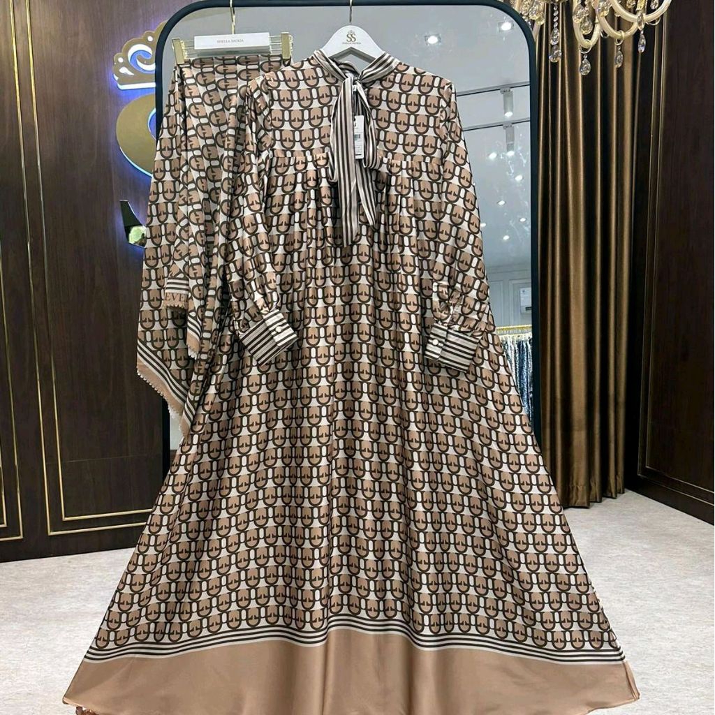 SET HIJAB LEVEL UP ORI SHELLASAUKIA