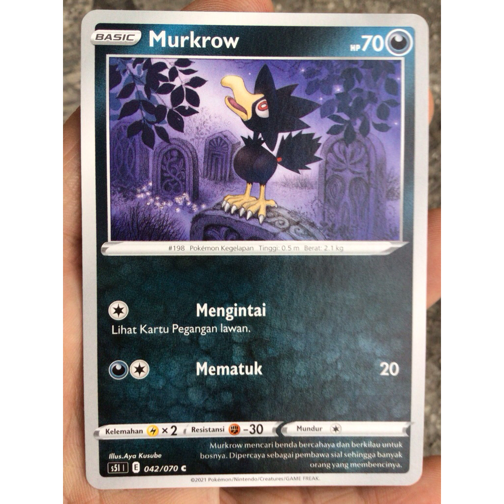 KARTU POKEMON MURKROW PROMO