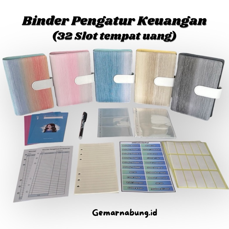

KODE T67Q Binder Pengatur Keuangan Budgeting dan Anggaran Lengkap