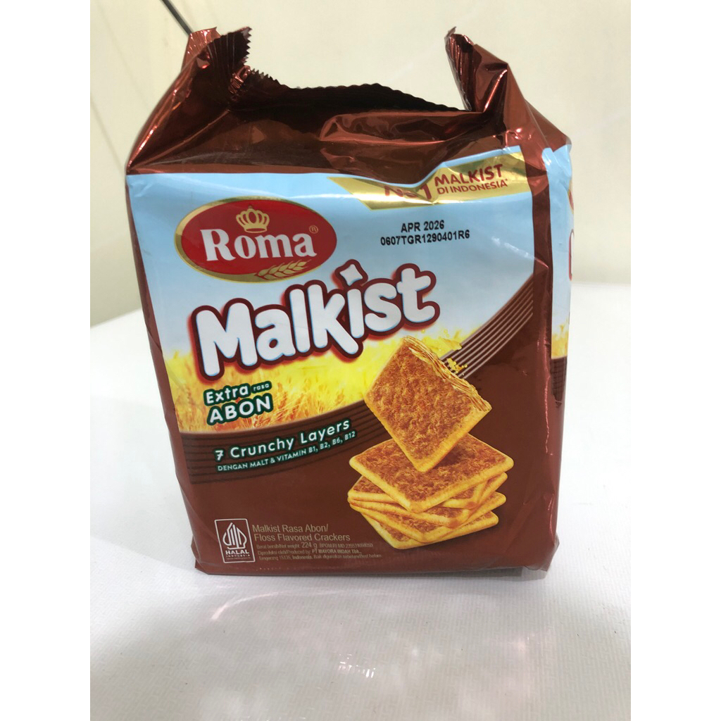 

Roma Malkist Rasa Abon Gurih 224 gr