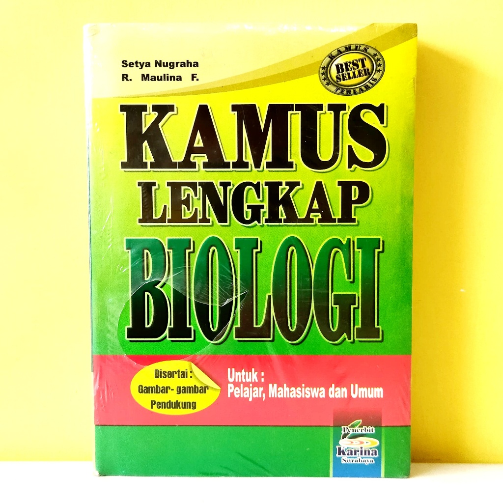 ANNYEONG HASEYO GIFT SHOP | Buku Kamus Lengkap Biologi | Untuk Pelajar, Mahasiswa, dan Umum | Disert
