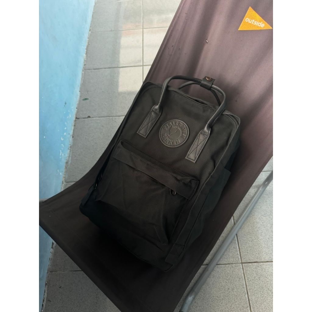 Fjallraven Kanken No 2 Laptop 15 Black Edition