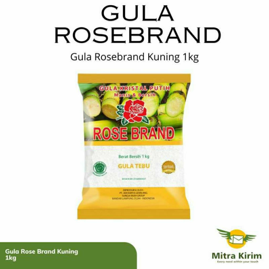 

Gula Rosebrand 1kg