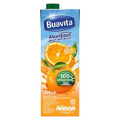 

BUAVITA JUS All JERUK LYCHEE ORANGE GUAVA APPLE 1L