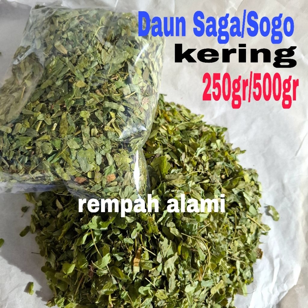 

Daun Saga/Sogo Kering 250/500gr