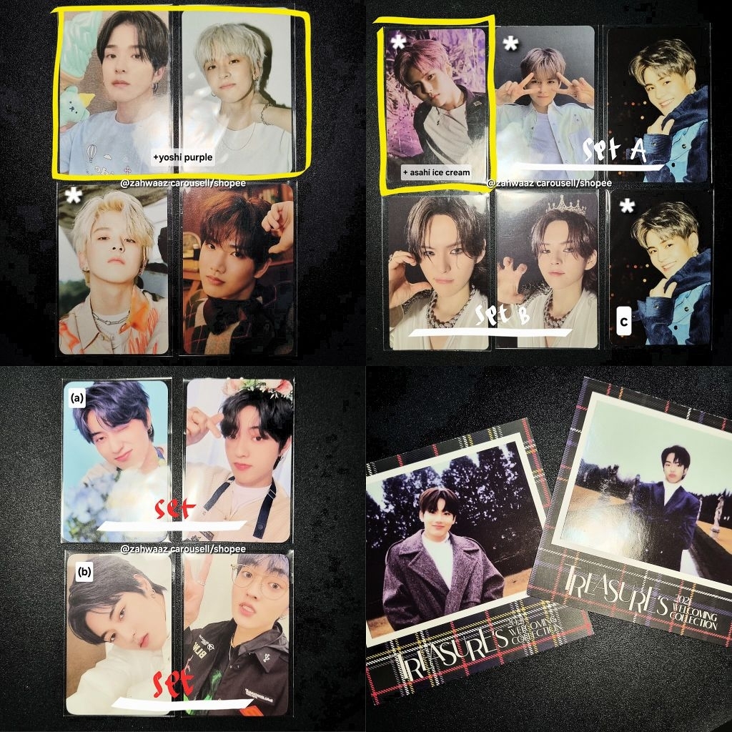 photocard pc treasure applewood apw blooming ch 1 mini album second step haruto sell wts ina ch 1 2 