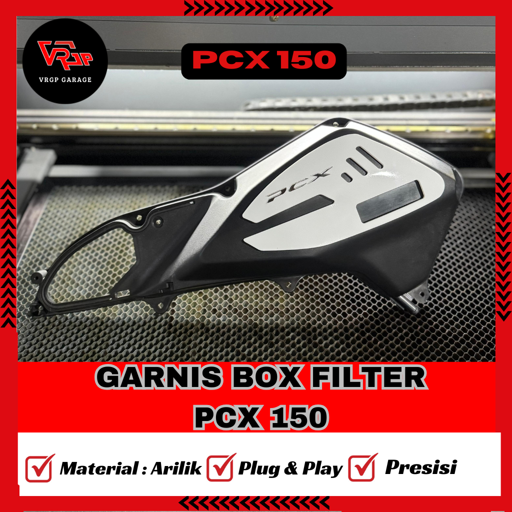 VRGP Garnis Box Filter PCX 150/ Garnish Box Filter PCX 150/ Aksesoris PCX 150 Murah