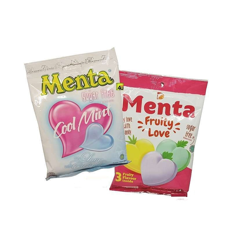 

Menta - Sugar Free Love Candy - 50 Pcs ZAK / Menta COOL MINT FRUITY LOVE