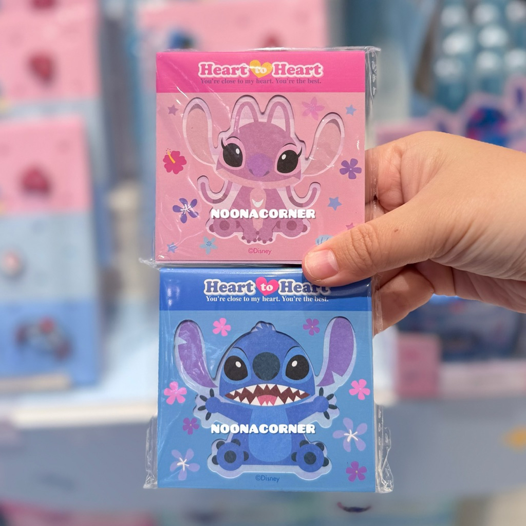 

Miniso x Disney ‼️ Hollowed Note Pad / Sticky Notes Lilo & Stitch Collections (80 sheets) Stitch & Angel