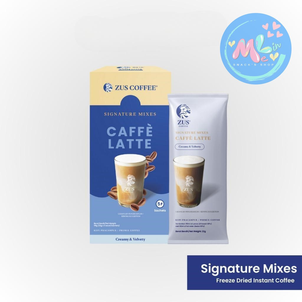 

[ READY ]Kopi zus caffee latte ( 5 sachet)
