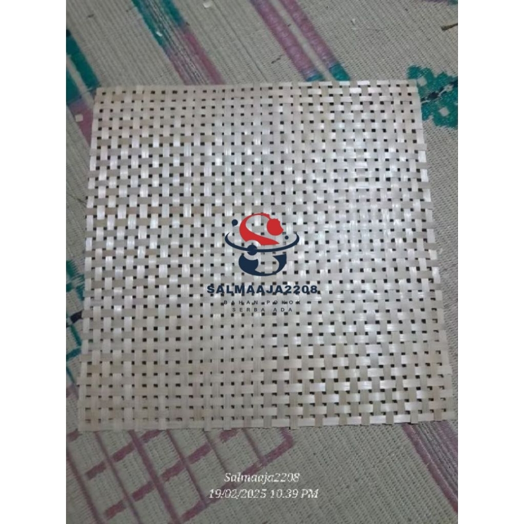 Anyaman Bambu Aesthetic Dekorasi produk fotografi