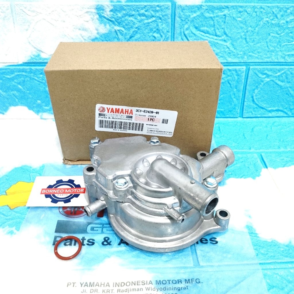 WATERPUMP 3C1 UNTUK MOTOR YAMAHA VIXION OLD, VIXION NEW,R 15 V2(POMPA AIR RADIATOR)