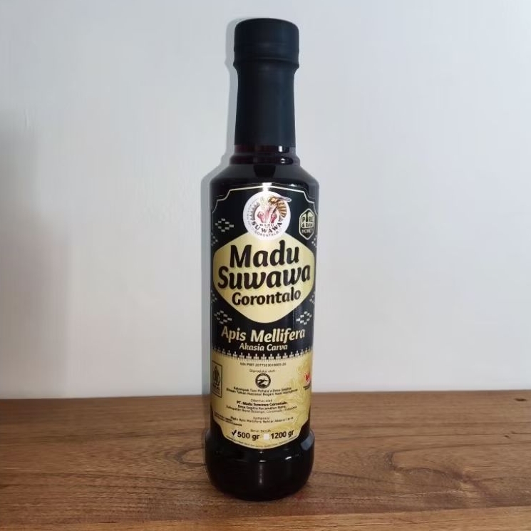 

madu hitam manis/apis mellifera/akasia carva/madu suwawa gorontalo 500g