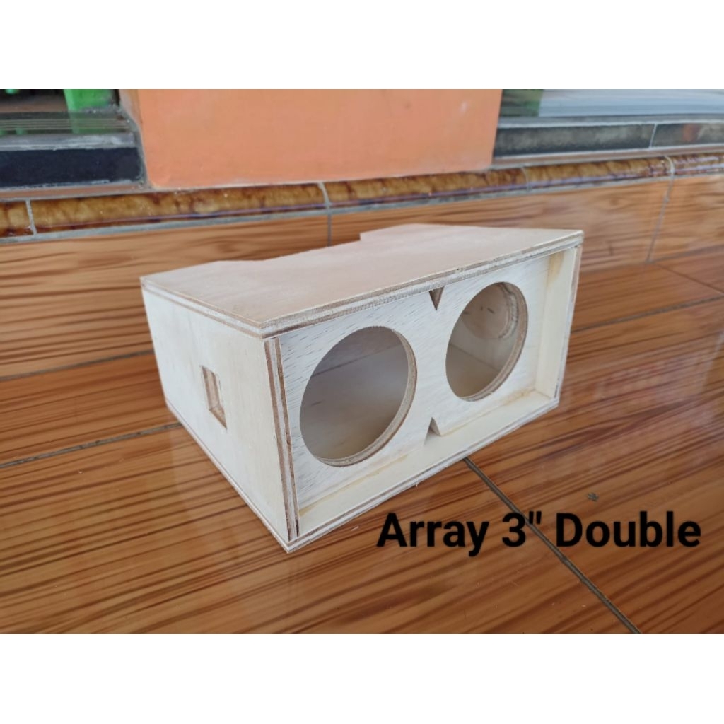 BOX Speaker MINIATUR LINE ARRAY 3 inch Double
