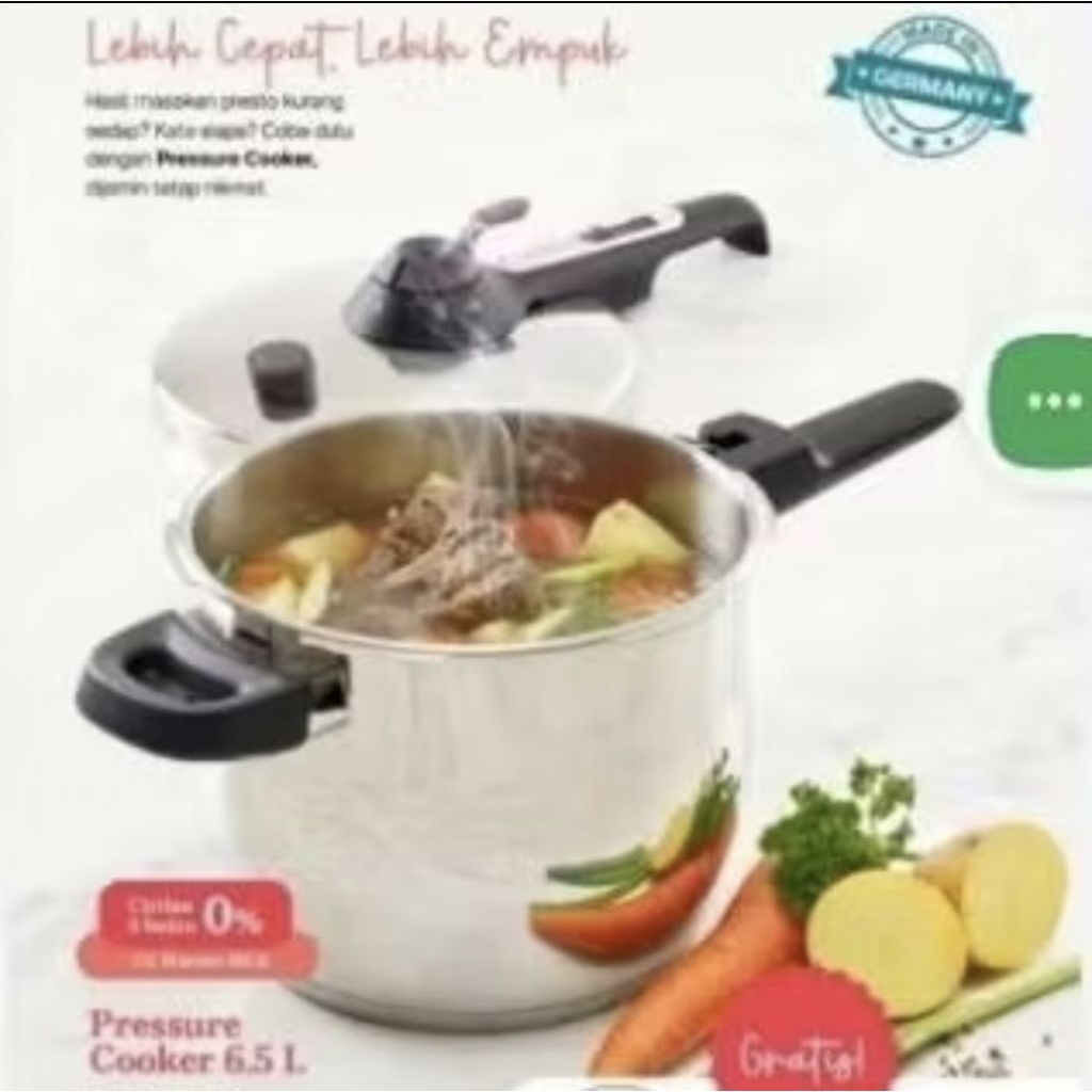 Tupperware Promo PRESTO 6,5LT FREE MINCER+CHOPPER